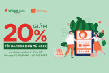 Giảm 20% tại Shopee cho chủ thẻ VPBank