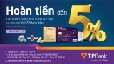 Thẻ tín dụng hoàn tiền nằm trong Top 5 tốt nhất